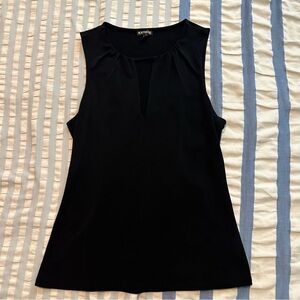 Express black cutout tank top size S